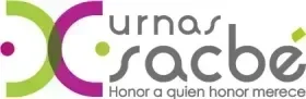 Logo de Urnas Sacbé, especialistas en urnas funerarias y relicarios
